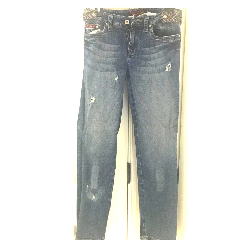 Torn look Baby Phat jeans